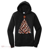Women Fox Christmas Tree Fox Xmas Tree Gift Women's Hoodie thumb 0