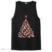 Women Fox Christmas Tree Fox Xmas Tree Gift PosiCharge Competitor Tank thumb 0