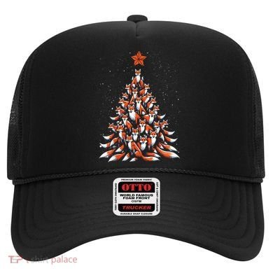 Women Fox Christmas Tree Fox Xmas Tree Gift Hat