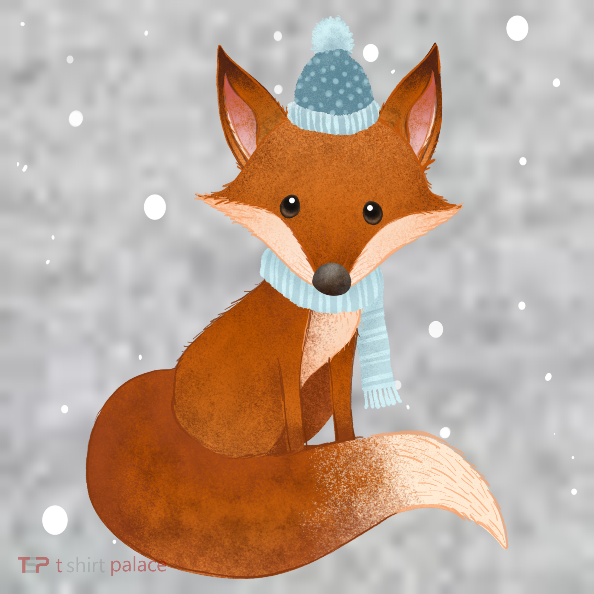 Winter Fox Cute The Baniff Cuffed Pom Beanie