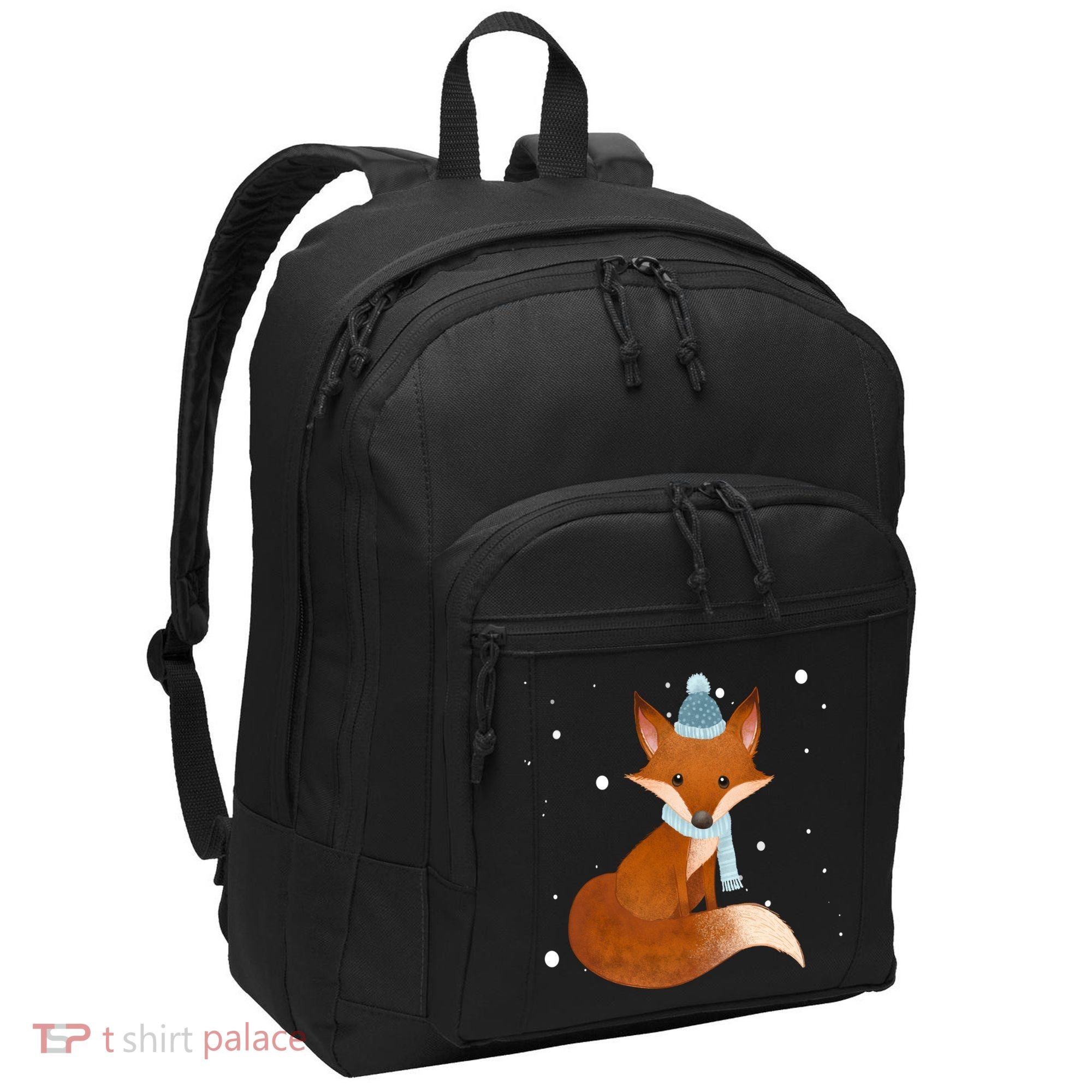 Winter Fox Cute Port Authority Basic Backpack