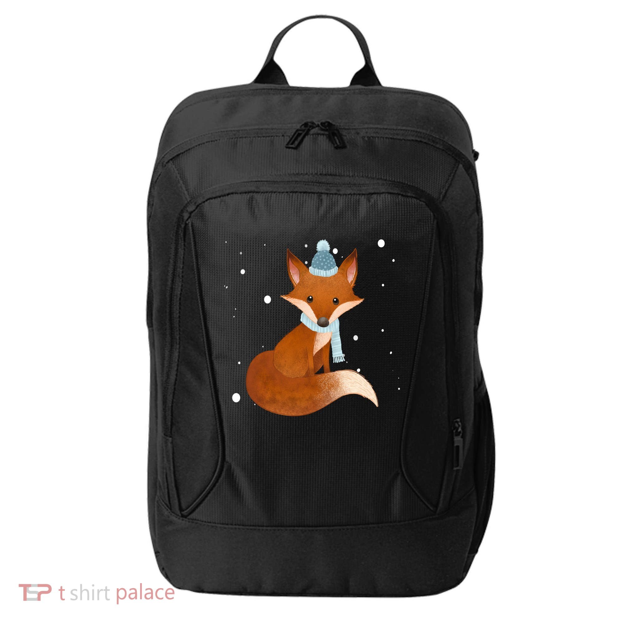 Winter Fox Cute City Backpack