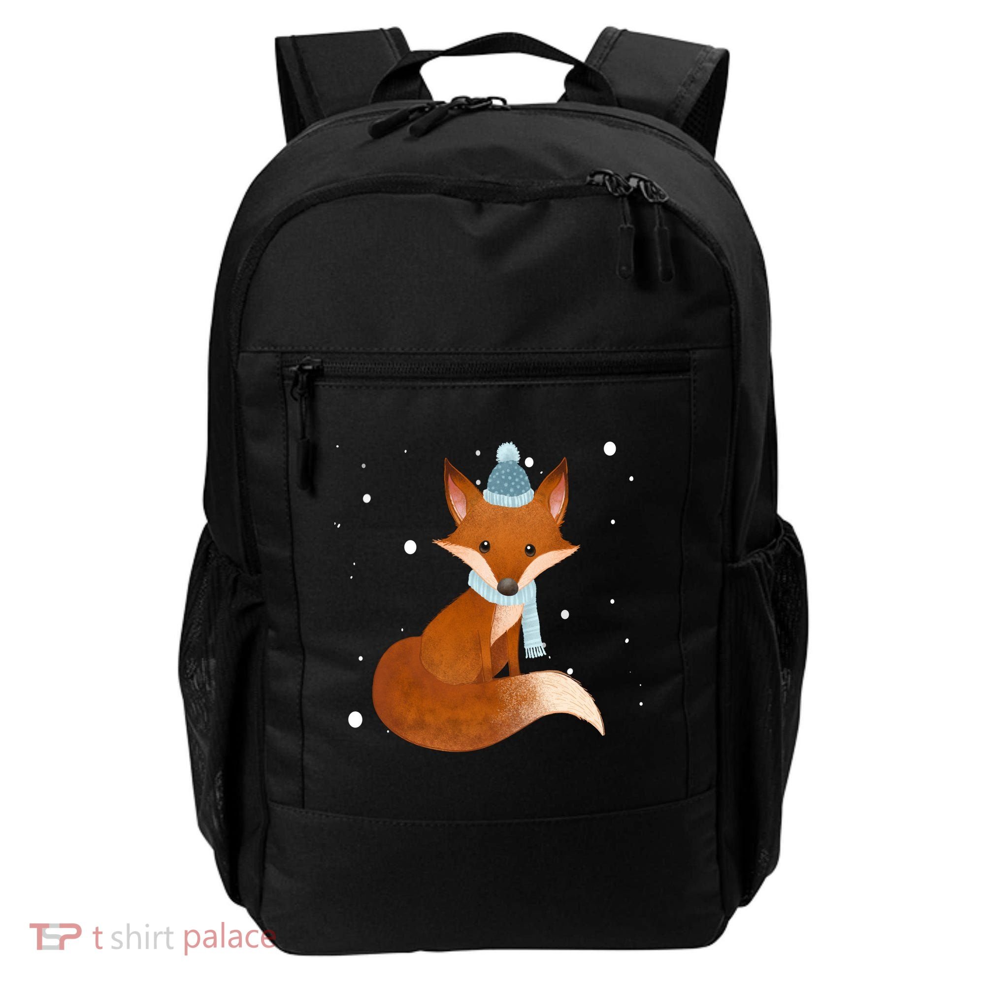 Winter Fox Cute Backpack