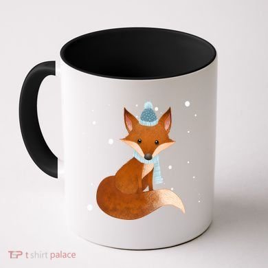 Winter Fox Cute Coffee Mug