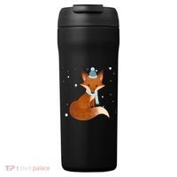 Winter Fox Cute 24oz Duet Stainless Steel Tumbler thumb 0