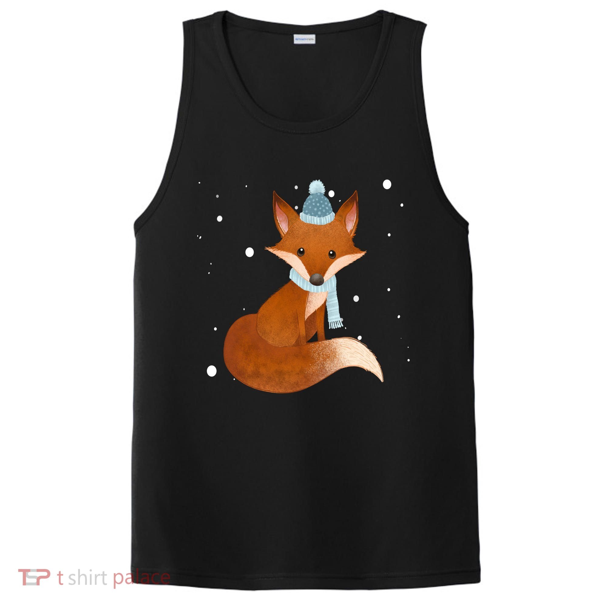 Winter Fox Cute PosiCharge Competitor Tank