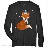 Winter Fox Cute Zone Performance Long-Sleeve T-Shirt thumb 0