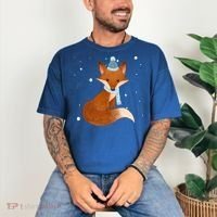 Winter Fox Cute Comfort Colors T-Shirt thumb 3