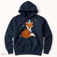 Winter Fox Cute Hoodie thumb 0