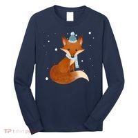 Winter Fox Cute Long Sleeve Shirt thumb 0
