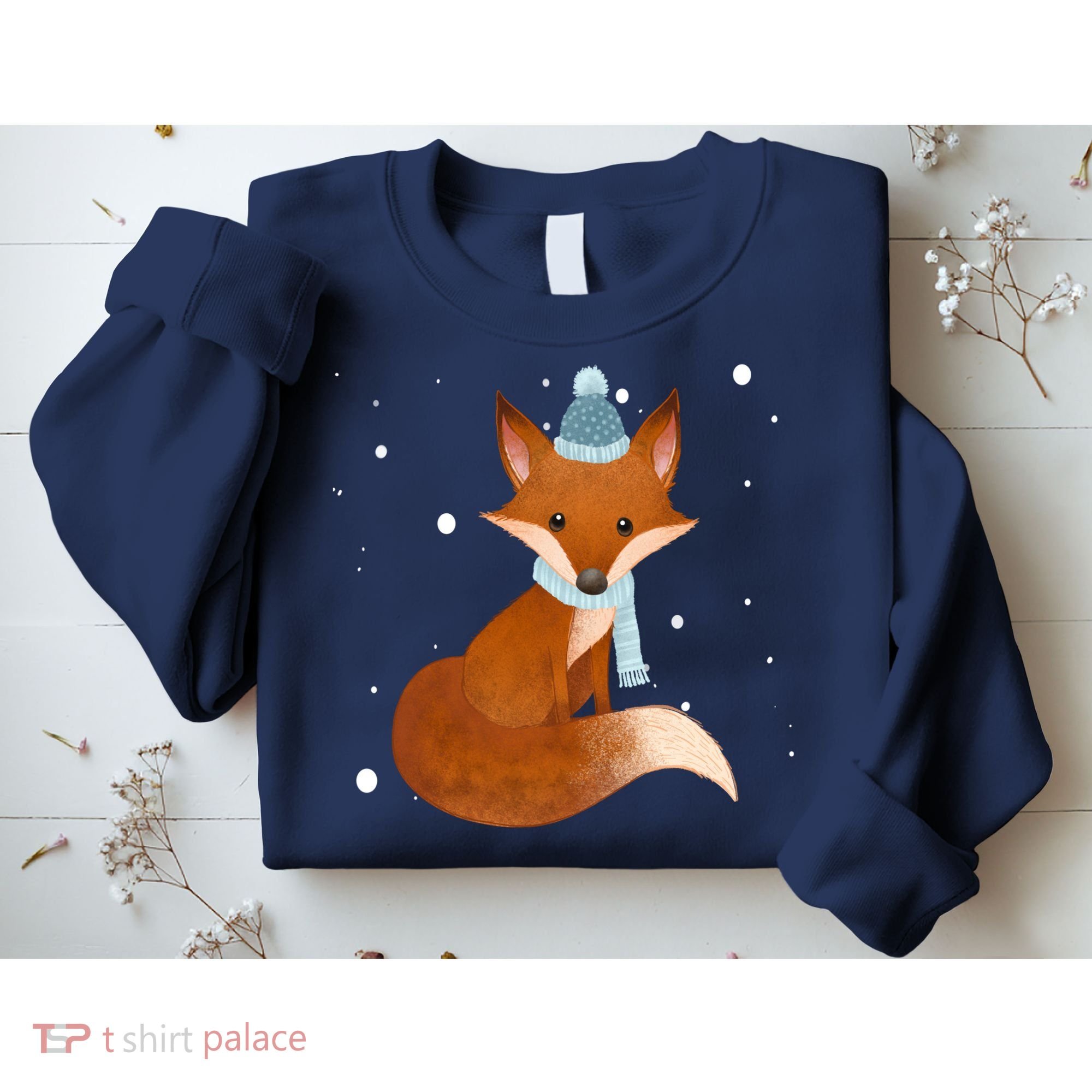 Winter Fox Cute Sweatshirt