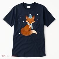 Winter Fox Cute Tall T-Shirt thumb 0