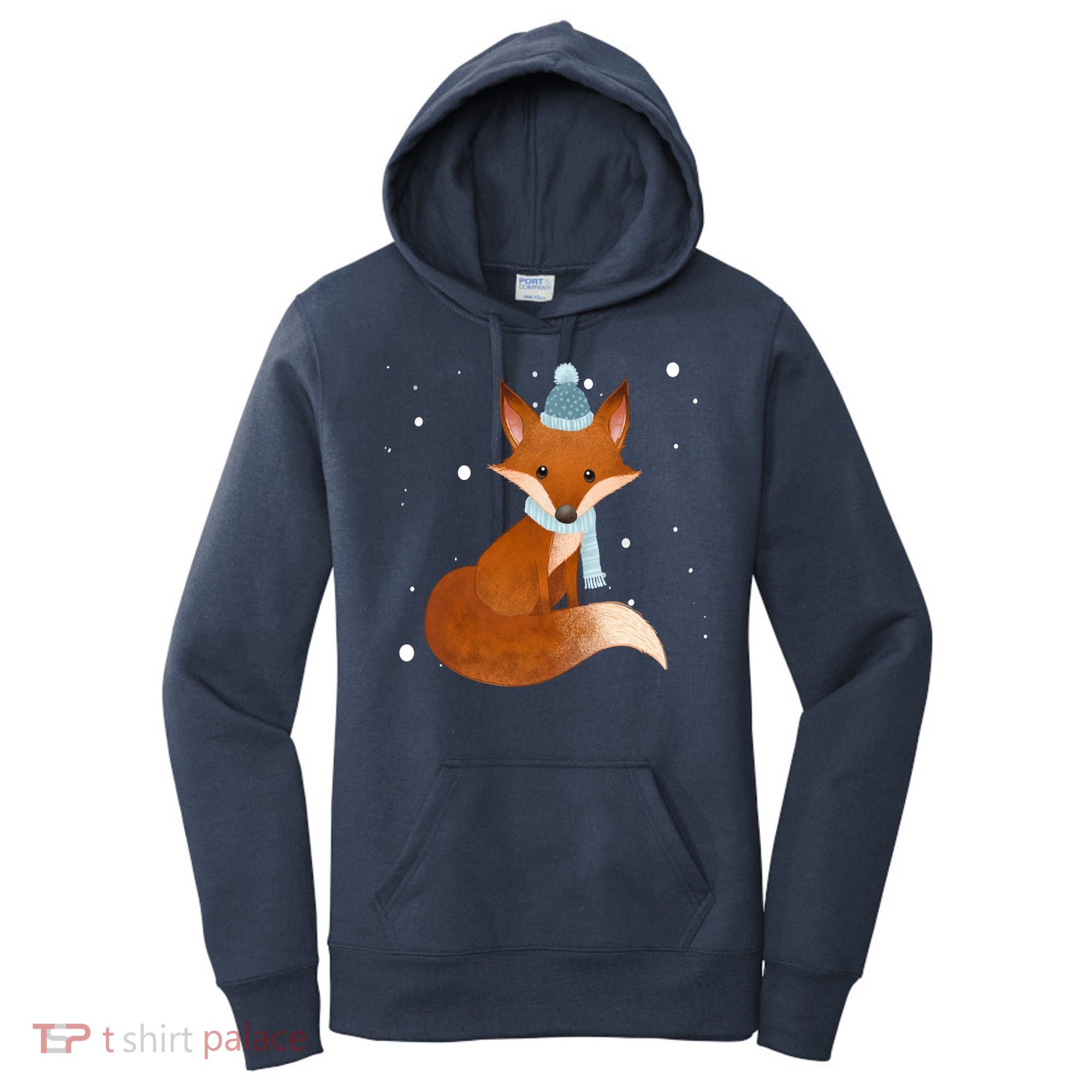 Winter Fox Cute Women's Hoodie