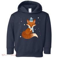 Winter Fox Cute Toddler Hoodie thumb 0