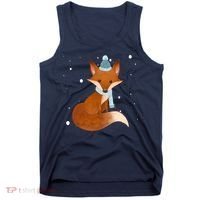 Winter Fox Cute Tank Top thumb 0