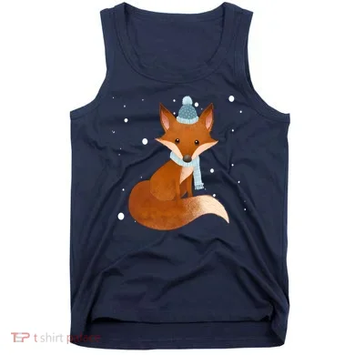 Winter Fox Cute Tank Top