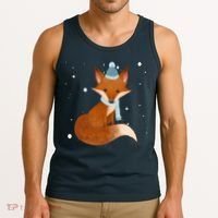 Winter Fox Cute Tank Top thumb 3