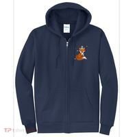 Winter Fox Cute Full Zip Hoodie thumb 0