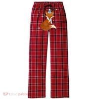 Winter Fox Cute Women's Flannel Plaid Pajama Pants thumb 0