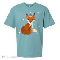 Winter Fox Cute Sueded Cloud Jersey T-Shirt thumb 0