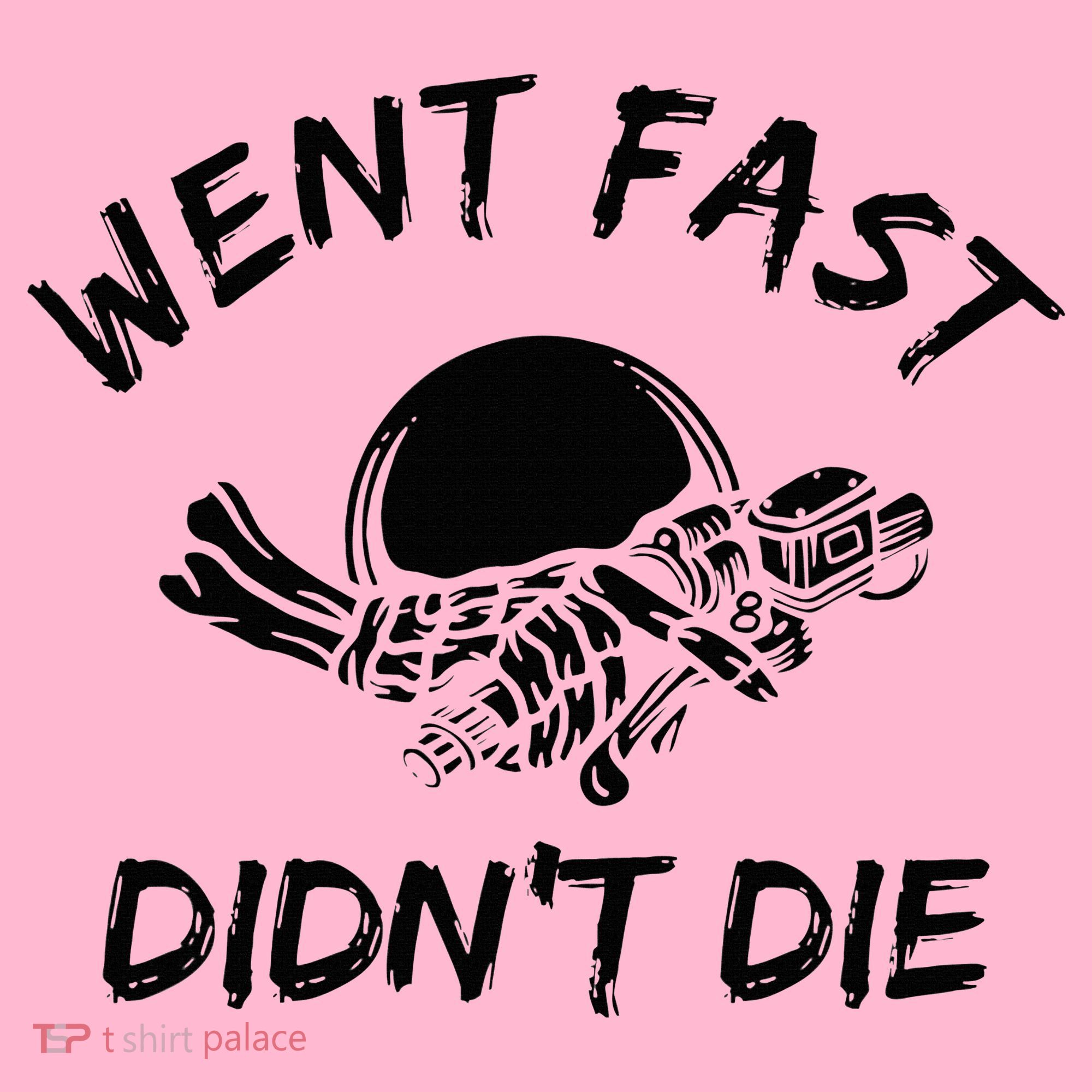 Went Fast DidnT Die Funny Race Car Dirt Bike Racing Coaster