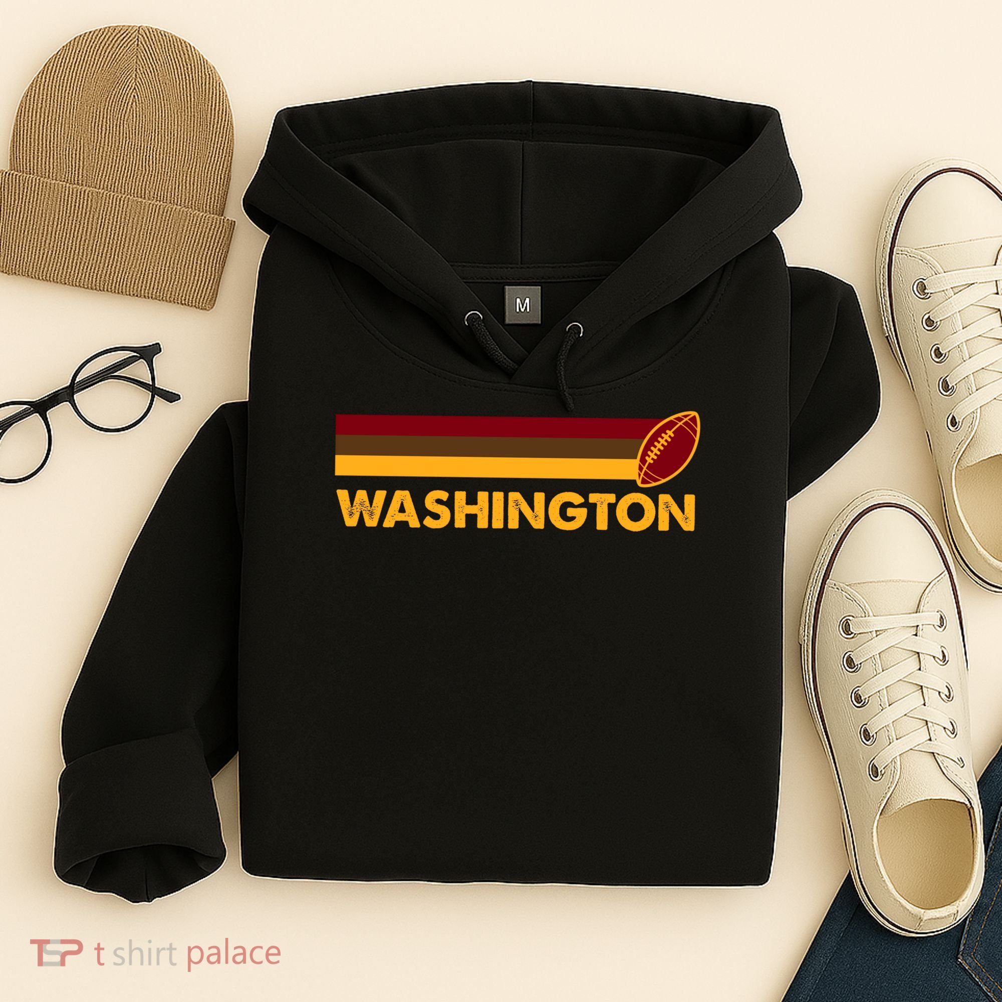 Washington Football DC Team Retro Hoodie