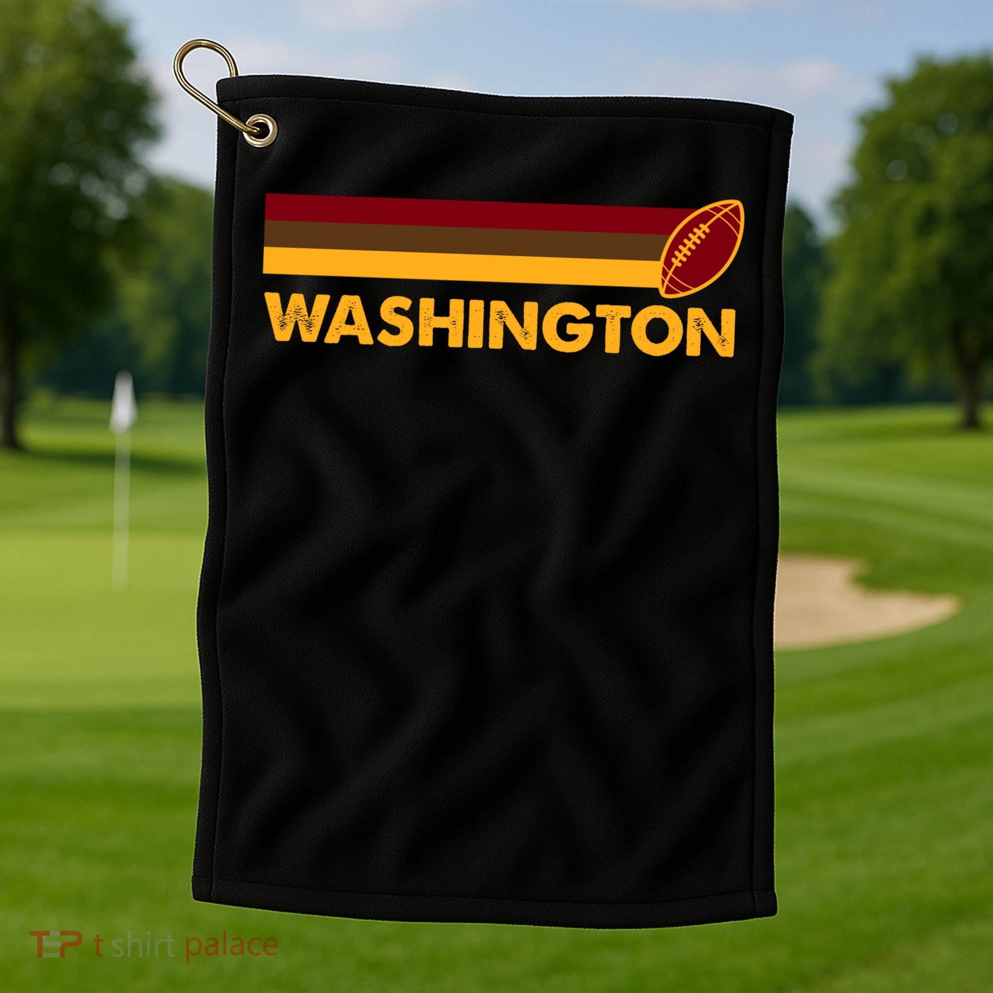 Washington Football DC Team Retro Golf Towel