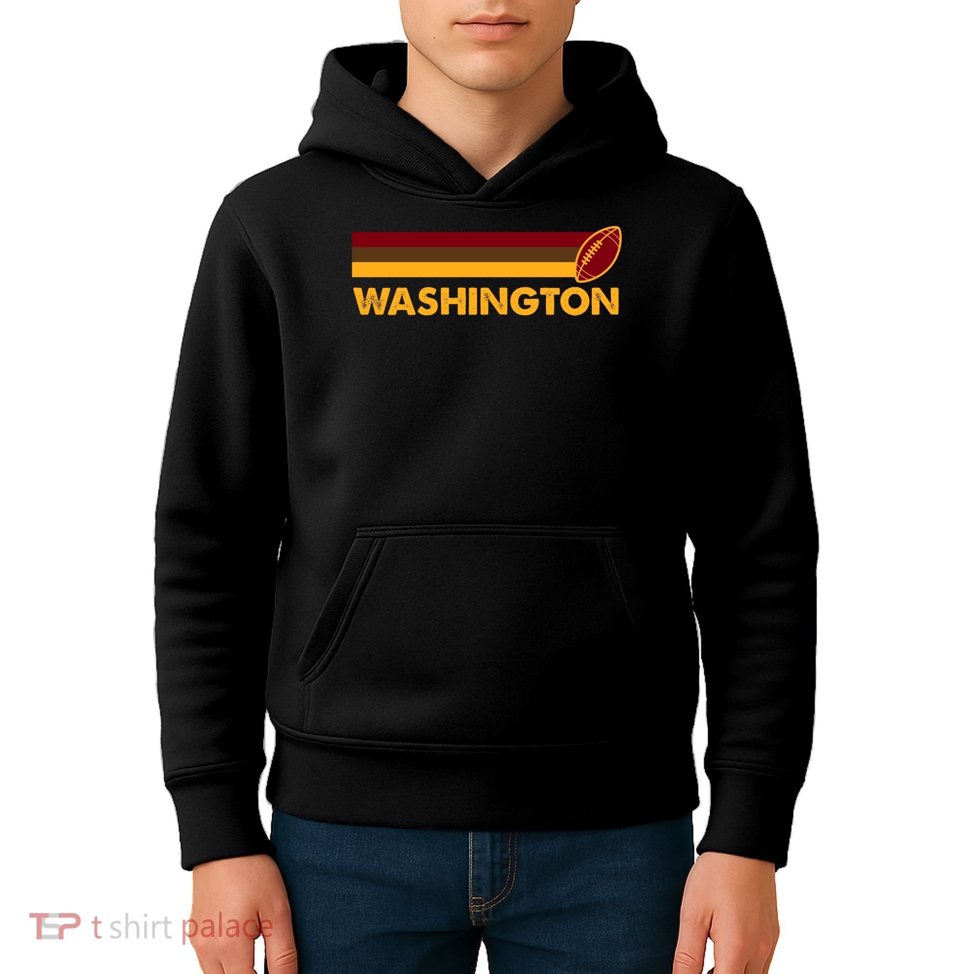 Washington Football DC Team Retro Kids Hoodie