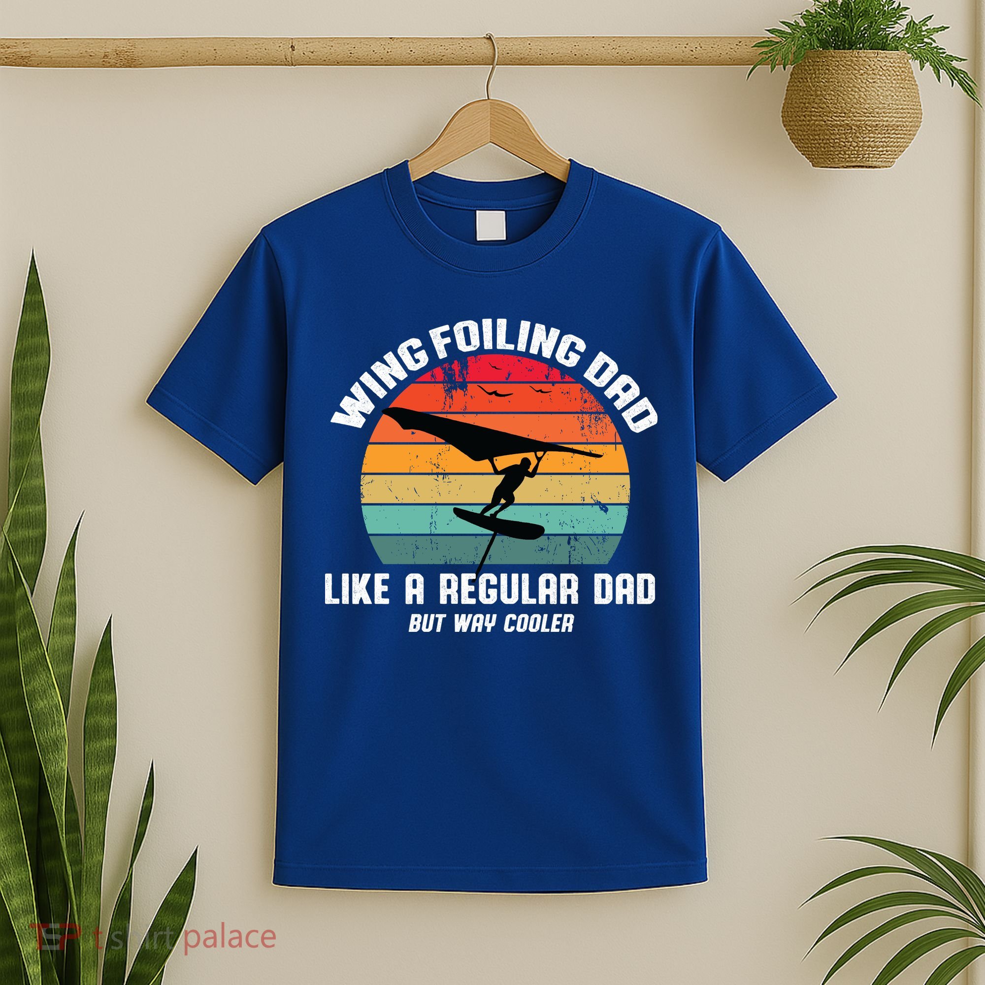 Wing Foiling Dad Like A Regular Dad But Cooler T-Shirt