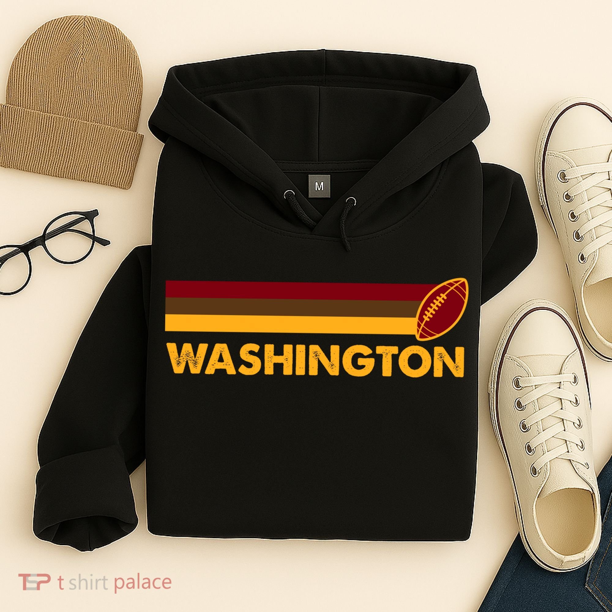 Washington Football DC Team Retro Hoodie