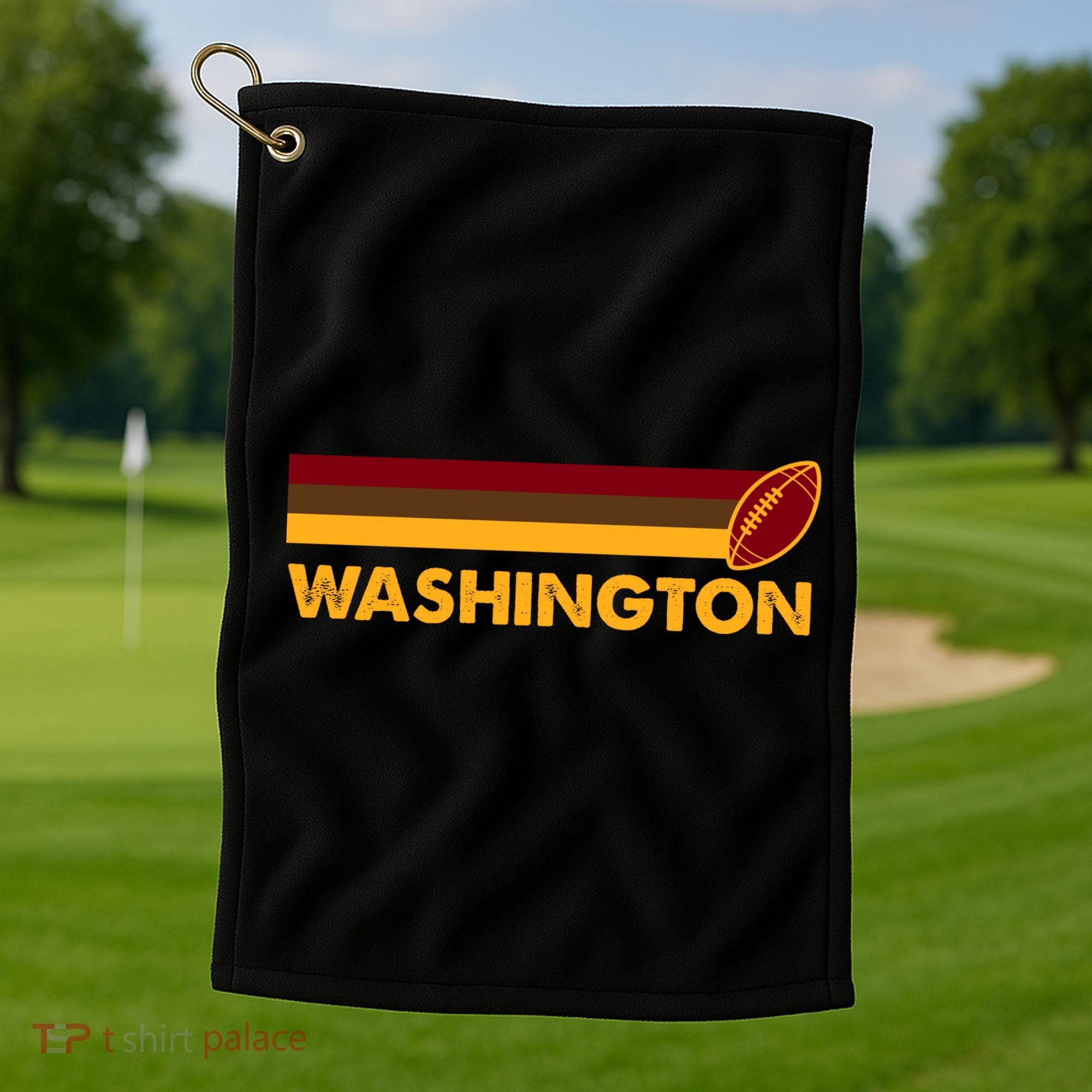 Washington Football DC Team Retro Golf Towel