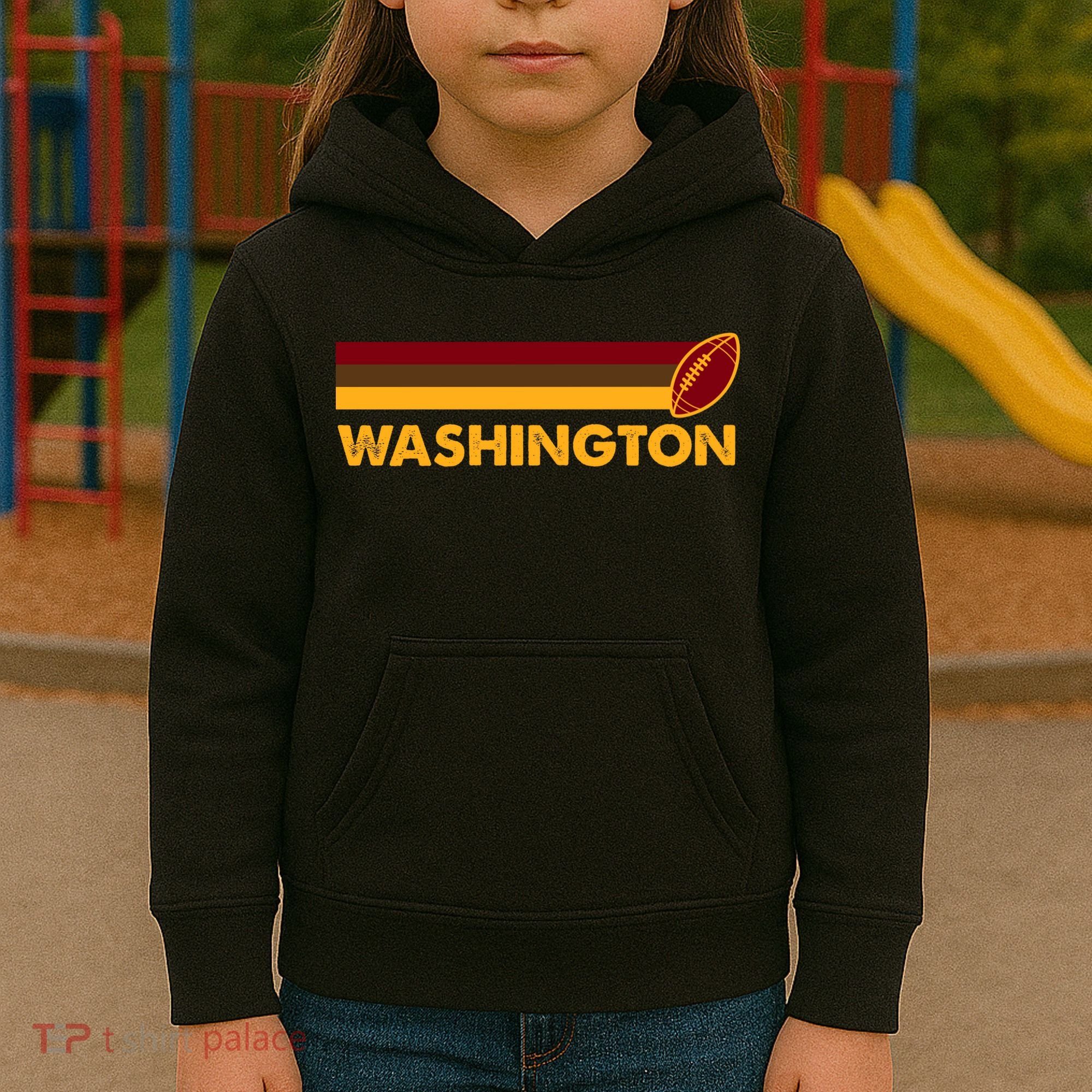 Washington Football DC Team Retro Kids Hoodie