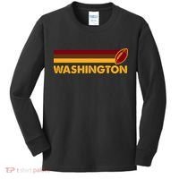 Washington Football DC Team Retro Kids Long Sleeve Shirt thumb 0