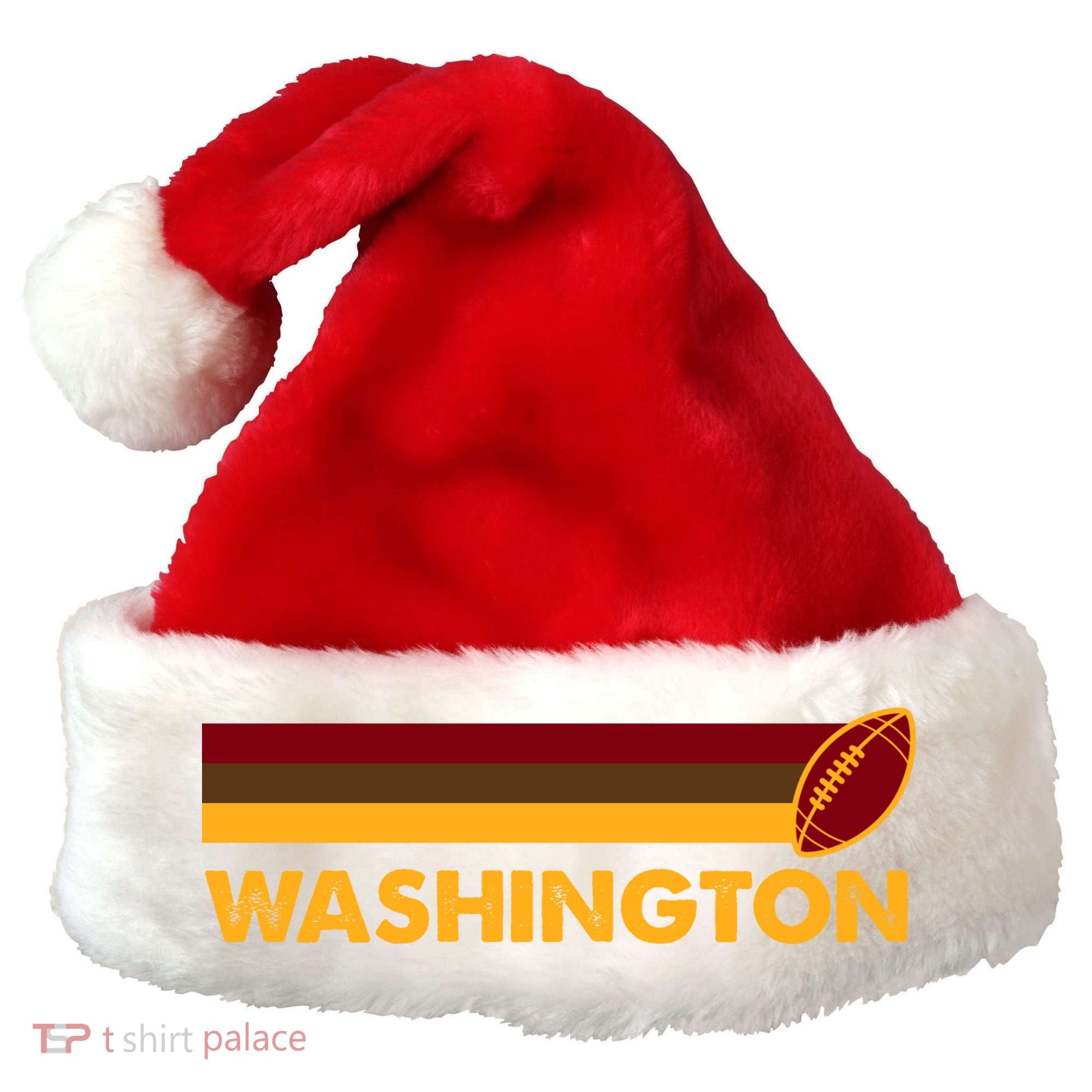 Washington Football DC Team Retro Santa Hat