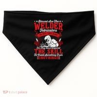 Welder Fabricators Funny Welders Welding Backside USA-Made Doggie Bandana thumb 0