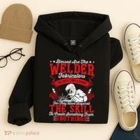 Welder Fabricators Funny Welders Welding Backside Hoodie thumb 4