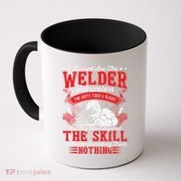 Welder Fabricators Funny Welders Welding Backside Coffee Mug thumb 0