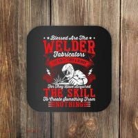 Welder Fabricators Funny Welders Welding Backside Coaster thumb 0