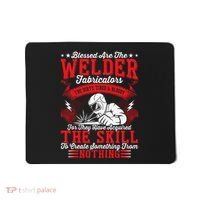 Welder Fabricators Funny Welders Welding Backside Mousepad thumb 0