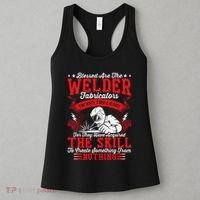 Welder Fabricators Funny Welders Welding Backside Women's Tank Top thumb 3
