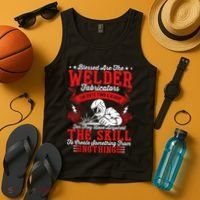 Welder Fabricators Funny Welders Welding Backside Tank Top thumb 4