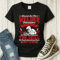 Welder Fabricators Funny Welders Welding Backside Women's T-Shirt thumb 3