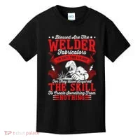 Welder Fabricators Funny Welders Welding Backside Kids T-Shirt thumb 0