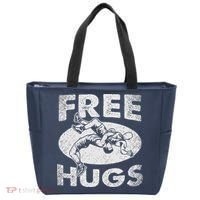 Wrestling Funny Free Hugs Wrestling Tote Bag thumb 0