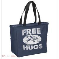Wrestling Funny Free Hugs Wrestling Tote Bag thumb 2
