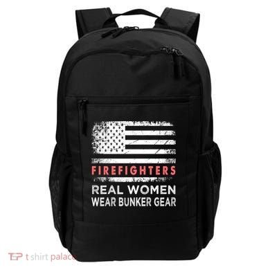 Womens Firefighter Female Fire Fighter Firefighting Mom Funny Gift Backpack