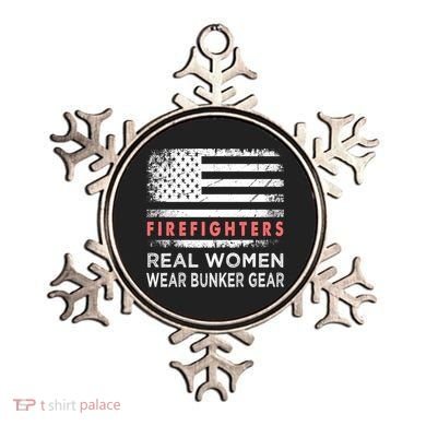 Womens Firefighter Female Fire Fighter Firefighting Mom Funny Gift Ornament