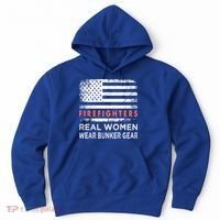 Womens Firefighter Female Fire Fighter Firefighting Mom Funny Gift Hoodie thumb 0