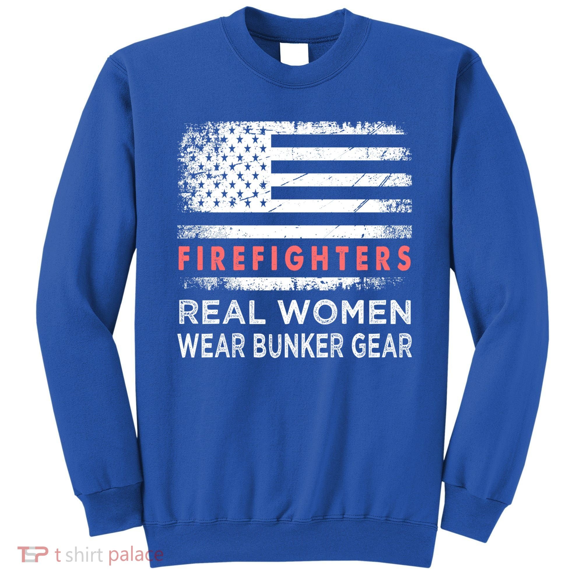 Womens Firefighter Female Fire Fighter Firefighting Mom Funny Gift Sweatshirt