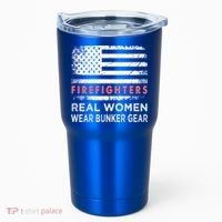 Womens Firefighter Female Fire Fighter Firefighting Mom Funny Gift Tumbler thumb 0